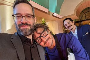 Neil Druckmann Instagram - AFI luncheon trophy unlocked! Such a cool, chill event.