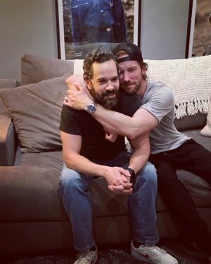 Neil Druckmann Instagram - Had the pleasure of watching tonight’s episode with this fella. Troy, you killed it! (And it killed you!) 

Super proud of my friend. #thelastofus