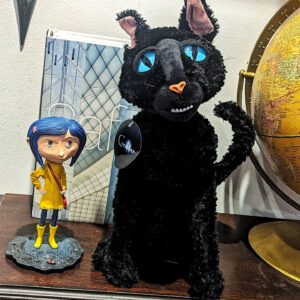 Neil Gaiman Instagram - I now have an office cat. Thank you, @laikastudios