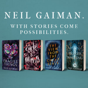 Neil Gaiman Instagram - These gorgeous new paperback editions from Headline are out in the wild from today. [-webgoblin]