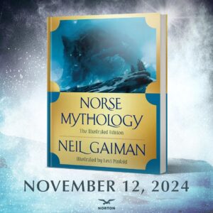 Neil Gaiman Instagram - I've been a fan of @levi_pinfold for a long time now, and was thrilled when he agreed to create an illustrated version of my book on Norse Mythology. In this edition, Levi brings his own spectacular illustrative imagination to the world of gods, frost giants, magic and betrayal.

 

From the dawn of the world to the twilight of the gods, embark on this epic journey through classic Norse myths accompanied by a feast of colour art. 

Here are the Bloomsbury and the Norton covers. It's being released on the 12th of November. You can pre-order from the link in my biography.

 

@bloomsburypublishing @w.w.norton

#NorseMythology