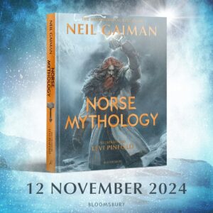 Neil Gaiman Instagram - I've been a fan of @levi_pinfold for a long time now, and was thrilled when he agreed to create an illustrated version of my book on Norse Mythology. In this edition, Levi brings his own spectacular illustrative imagination to the world of gods, frost giants, magic and betrayal.

 

From the dawn of the world to the twilight of the gods, embark on this epic journey through classic Norse myths accompanied by a feast of colour art. 

Here are the Bloomsbury and the Norton covers. It's being released on the 12th of November. You can pre-order from the link in my biography.

 

@bloomsburypublishing @w.w.norton

#NorseMythology