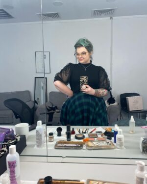 Neil Gaiman Instagram - Today was one for the books (and I get to do it again tomorrow)! I made this beard for @neilhimself to be able to achieve his Charles dickens cosplay dreams, and I’m so very pleased with how everything turned out. I also got to get @mollyoldfieldwrites all gussied up! Beyond grateful for this opportunity. 🥹💖🙏🏻✨