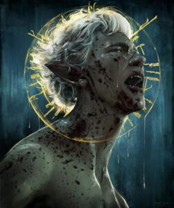 Neil Newbon Instagram - Amazing new commissioned prints @streamily.live for #offcamera signings now available see bio for link or find me on Streamily ! Art by @sarii.draws and @shuploc - shop open and live now x thanks for everyone that supports and is interested in my work #astarion