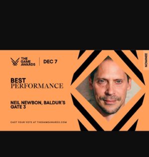 Neil Newbon Instagram - Staggered. Honored . Humbled and deeply proud to help fly the flag for @baldursgate3 @larianstudios masterpiece standing with all the cast, directors , writers , devs and everyone associated with this games beautiful creation- to be included along with these nominees are amazing - their work is amazing x vote here for your favourite - am simply stoked to be short listed x : https://thegameawards.com/nominees/best-performance and thank you for your support x #astarion #thegameawards thank you @dndwizards @wizardsofthecoast for this amazing world to be a part of too x