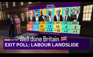 Neil Newbon Instagram - Well done Britain 🇬🇧 
Tories get out of here - please fuck off to the bad fascist corner and think about what you did 
People of UK please don’t forget the last 14 years learn from it instead - @uklabour don’t fuck this up - bring back national owned rail, energy , water support the nhs help the poor and education and I hope you lay the ground work to unite ourselves to the EU once more - you know Brexit destroyed a lot about what was good in this country - good luck to all of us x