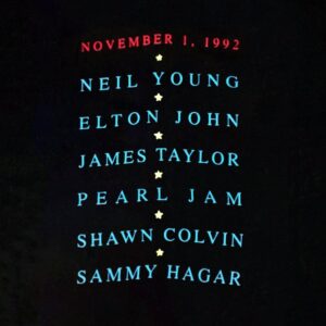 Neil Young Instagram - The Sixth Annual Bridge School Benefit Concert has been added to NYA!

1992

Featuring Elton John, Peal Jam, James Taylor, Shawn Colvin, and Sammy Hagar

Rent it now on neilyoungarchives.com

All Proceeds Go To The Bridge School!