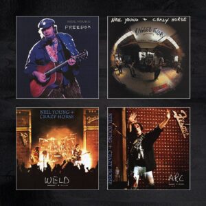 Neil Young Instagram - OFFICIAL RELEASE SERIES VOLUME 5 BOX SET

This latest edition of official reissues features four classic albums: FREEDOM (1989), RAGGED GLORY (1990), WELD (1991), and ARC (1991)

Listen to “Don’t Spook The Horse” from Ragged Glory “Smell The Horse” Edition Now on neilyoungarchives.com and on the Neil Young Archives mobile app

Available on LP and CD July 14th

Pre-order now through the link in our bio