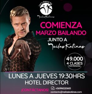 Neilas Katinas Instagram - Comienza Marzo BAILANDO con @neilaskatinas @lets_dance_by_neilas 
Sin importar la edad ven a divertirte bailando !!!
Planes desde 4 clases x $49.000
📌Ballroom Social
📌Burlesque 
📌Lady Style
📌Jazz & Pop Dance
📌Salsa en Pareja
Agenda tu cupo al email
Contacto@neilaskatinas.com
 569 9632 0683
Vitacura 3600 @hotel.director 
#neilaskatinas #letsdance #nosvemosbailando