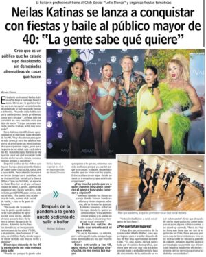 Neilas Katinas Instagram - Esto es @lets_dance_by_neilas en el @hotel.director 
Un concepto Nuevo para gente sobre 40 años donde sociabilizamos en torno al baile, lee esta entrevista en @lungram , gracias a nuestra Jefa de Prensa @psolis1 
Y todos nuestros Sponsors que desde el día 1 confían en este proyecto @vinaravanal @skinlab_cl @clinicaglowing @valdiviesochile @pasteleriacandelle 
Gracias a nuestro equipo humano y Profesional @nicolegaultier @cami.escala @paula.valdivieso.5 @yenima_24 @nicole_ewert @juan_guillermo92 @javiierterre 
Y A TOD@S NUESTR@S SOCI@S QUE SON EL MOTOR DE LET’S DANCE BY NEILAS, sin duda ustedes son el ADN de nuestro Club Social de Baile♥️♥️♥️