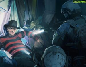 Neill Blomkamp Instagram - Day 7 - Freddy Kruger busted by seal team 6. By #geoffroythoorens #nightmareonelmstreet