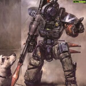 Neill Blomkamp Instagram - Stunned that Mamoru Oshii, Shinji Aramaki and Masahiro Ito contributed artwork toward chappie. This is Masahiro Ito