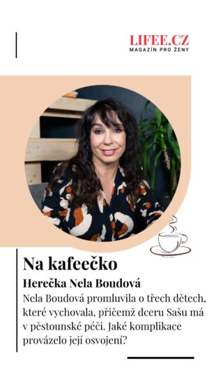 Nela Boudová Instagram - Nela Boudová o těžkostech pěstounské péče ❤️‍🩹 Dceru Sašu mi chtěli vzít🥺 Více na webu Lifee.cz, odkaz najdete v bio 👆🏻
•
#lifee #nelaboudova #nakafeecko