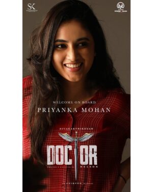 Nelson Dilipkumar Instagram - 😊#DOCTOR #DEBUT @priyankamohanoffl