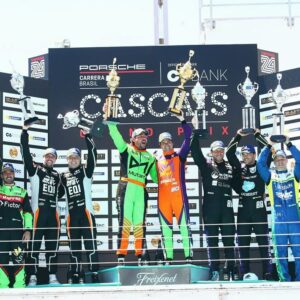 Nelson Piquet Jr. Instagram - Obrigado Portugal, mais uma vitória por aqui… Foi incrível!! 

Agradecimento especial à torcida, meu time, meu companheiro na corrida e todos os patrocinadores por estarem com a gente em mais um final de semana!

#raceweek #porschecup