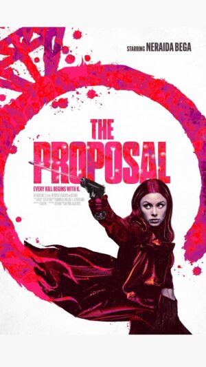 Neraida Bega Instagram - So excited to share the official poster for The Proposal! 🎊
Key Art created by the most amazing Team @gravillisinc !!! 

#gravillis #theproposal #theproposalshort #neraidabega #shortfilm #action #film #romance #comedy #darkcomedy #pizza  #cinema #whiteshoes #airjordan1  #whiteshoes #airforce1  #Stunts #badass #funny #bling #love #shotgun #kicks #martialarts #xmaaction #punch #shoes #focus
#pink #romantic
