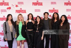 Neraida Bega Instagram - Thank you all so much for coming to support our short film. ♥️ It means the world. #grateful 💍🫶🏻🔫 @theproposalfilm 

 #theproposal #theproposalscreening 
 #gravillis #theproposal #theproposalshort #neraidabega #shortfilm #action #film #romance #comedy #darkcomedy #pizza  #cinema  #whiteshoes #airforce1  #Stunts #badass #funny #bling #love #shotgun #kicks #martialarts #xmaaction