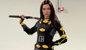 Neraida Bega Instagram - HERE WE GO!!! 
I am sooo excited to join the 
@playapex family!
Very grateful for opportunity to work with such an amazing team!! Thank you for having me as ASH! @ea @respawn @imbizbear @greg.caldwell @workout_song @playapex 
•
Thank you @mikechatxma @xmaaction for the action and sword training.
I Cannot wait for everyone to see what’s coming 🗡 #playapex #apexlegens #ash #ea #xma #neraidabega