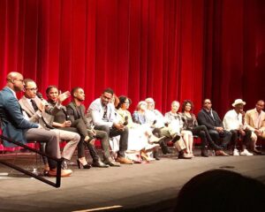 Neraida Bega Instagram - Director #TheodoreWitcher lands in Hollywood . . . 3 months later sells his script and is in production filming by month 6th.  Amazing to be 2nd row feet away from Academy Award winner @bandrybarry (Moonlight) leading the panel discussion w/ an incredible cast. What a treat to see this classic with the cast and all the incredible energy in the room! Celebrating Black Romance on the big screen #LoveJones 20 year anniversary! #berryjenkins #moonlight #oscarwinner #oscars #academyawards #theacademy