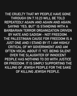 Neta Riskin Instagram - #hamas_is_isis