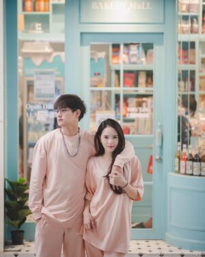 Nha Suwanon Instagram - ครบรอบ1ปีแล้ว อะเปิดตัวอย่างเป็นทางการได้🤍😘 (การเปิดตัวคือการให้เกลียด..!!)🙄