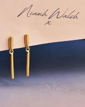 Niamh Walsh Instagram - Honour and a privilege to have designed these with @vurchoojewellery, an ethical, independent jeweller whose #studsofhope collection donate a % of proceeds to good causes all round the world. These are for @irishcancersociety, they come in gold & silver, I haven’t stopped wearing them, and the link is in my bio for a gorgeous Christmas present that will do some good! #ethicalfashion #ethicaljewelry