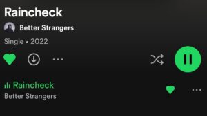 Nic Collins Instagram - ~ New @betterstrangers.wav single, “Raincheck”, is out now wherever you get your music ☔️ The music video also premiered on @people this morning so hit the link in my bio to check out the article and watch/stream the track 🪩 Proud of my boys on this one as it was entirely self-produced, written, recorded, engineered, and mixed. Hope you dig it 🤍 ~ 

🎥 by @andresbirn
