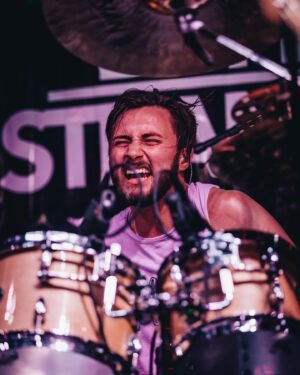 Nic Collins Instagram - ~ I’ve somehow snuck my way into the @drumeoofficial polls for “Best Progressive Drummer” 🫠 Badass to be up there along with some absolute animals on the kit. Obviously, I’m voting for Danny Carey 🙃 But if you feel I deserve your vote, voting is open at the link in my bio! ~ 

📸 by @spinstyle