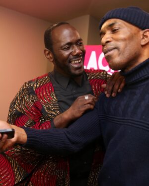 Nicco Annan Instagram - ✊🏾👑✨
📸 @erikumphery 
🧥 @kutula 
Panel @the_blackhouse @staymacro @starz
