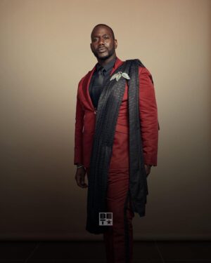 Nicco Annan Instagram - From the PYNK to our red carpet we welcome @alldaynicco!

Let’s give a round of applause to the NAACP Image Award winner  for ‘Outstanding Actor in a Drama Series’ for his groundbreaking role of Uncle Clifford in P-Valley.

This year, BET is celebrating LGBTQ  Changemakers & Activists at the Black   Iconic Soirée and we are blessed to have Nicco Annan as a host. 

He has continued to create a space for those who don’t have a voice. Thank you for being authentic and staying true to you!  We’re ready for you to be our host that gives  the most! #BETBlackandIconic