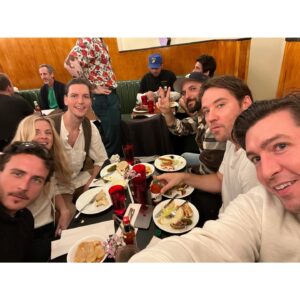 Nicholas Braun Instagram - @sandplunch is officially open for all your tuna melt/pastrami Reuben/pancake/eggs/corned beef hash/chopped liver/matzo ball soup/burger/and more, needs

Huge congrats and thanks to Matt and Eric of @courtstreetgrocers who brought this all into reality and without changing the old, classic Eisenberg’s feel. And Chef Dan Ross-Leutwyler who has made every item on the menu ridiculously good. 

Open 7 days a week, 8a-5p. 

174 5th Ave (22nd St). See you there — 🍽️☕️🥪