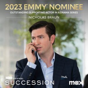 Nicholas Braun Instagram - Thank you @televisionacad !!! I love this show too!!!!!