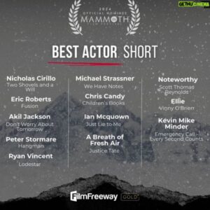 Nicholas Cirillo Instagram - Absolutely thrilled to be premiering Two Shovels and A Will at @mammothfilmfestival tonight !!!