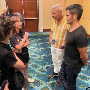 Nicholas Gonzalez Instagram - Still feeling the afterglow from the 2024 @rgvpalmawards in McAllen, Texas. It is all happening right there at the border. The talent pool is overflowing. Thank you to @gilbertzepeda and @johnrgarza0521 for being such wonderful hosts. The future of Hollywood and Broadway is alive and well!! Thank you @rgvpalmawards for all that you do for these amazing kids. Thank you @felixsanchez.esq for always getting me involved. 🤎👊🏽🤙🏾✊🏾🙏🏽👨🏻