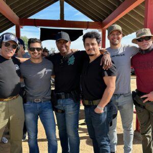 Nicholas Gonzalez Instagram - Always a student. Always learning. Always evolving. My sincerest thanks to the team @methodendeavors (@methodendeavors @eric_lundquist17 @johnnyhg80 ) and @swatcbs very own @odievgallop 
Slow is smooth, smooth is fast. These skills don’t come quickly but practice does bring results. This is just the beginning. PewPew!!! Thanks for the connection @olmospix 
📸: @olmospix 
🎥: @olmospix
