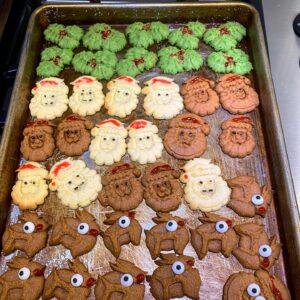 Nicholas James Instagram - Happy holidays. Shoutout to my girl Ella for the help making these!