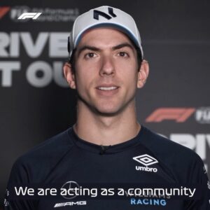 Nicholas Latifi Instagram - We are united in our desire to drive abuse of all kinds out of the sport we love, and we're calling on the entire F1 family to join us. #DriveItOut. Together