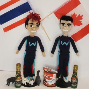 Nicholas Latifi Instagram - Thanks @thearialene for the awesome mini-me, really appreciate the support 🙌

#NL6