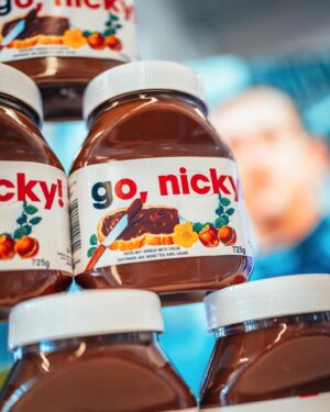 Nicholas Latifi Instagram - Absolutely loved these in hospitality back in Canada (thank you @nutellaca!)🍫😋 Maybe we’ll have some with our waffles here in Austria?!👌🏻 #ThrowbackThursday #NL6