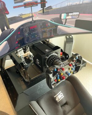 Nicholas Latifi Instagram - My home simulator just got a big upgrade!😬⚙️🔧 Huge thank you to @mysim.ca @simucube @ascher.racing @kwautomotivegmbh 

#mysim #simucube #simucube2 
#ascherracing #F64-USBV3 #formulawheel #simracinghardware #simracing
