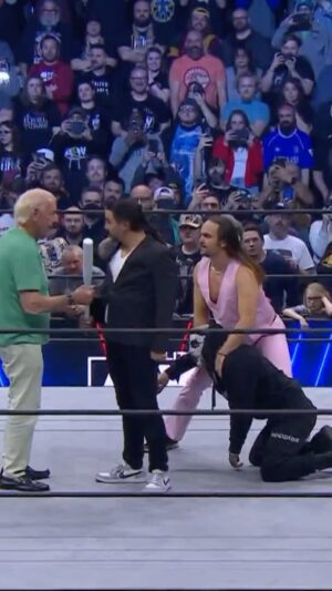 Nicholas Massie Instagram - @ricflairnatureboy & EVP’s Matthew & Nicholas Jackson are not on the same page! Watch #AEWDynamite LIVE on TBS!