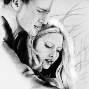 Nicholas Sparks Instagram - Loving this #DearJohn sketch by brunoarandap from @DeviantArt! ✏️

If any of you have made art inspired by my novels or adaptations, feel free to tag me — I’d love to share more in the future!

#FanArtFriday