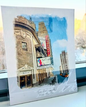 Nicholas Sparks Instagram - In honor of #WorldTheatreDay, I wanted to take a look back at an amazing debut! I was thrilled to attend the official Broadway opening of @NotebookMusical recently. Seeing this wonderful interpretation of my story made me smile, and laugh… and maybe even shed a tear. 😉

Congrats to the incredible cast and crew involved in bringing #TheNotebook to life on stage! 👏 

http://notebookmusical.com
