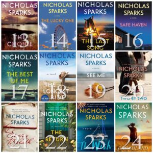 Nicholas Sparks Instagram - I recently saw a Nicholas Sparks Book Club on Facebook ask about the best reading order — most agree by publication. Here’s a quick guide! 🤓 Do you have a different order you prefer?