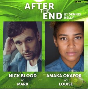 Nick Blood Instagram - Doing a play. Soon. 

#aftertheend @stratford_east