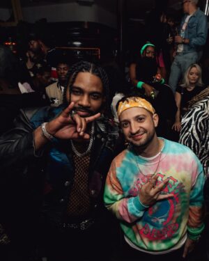 Nick DeMoura Instagram - @harv last night was 🔥bro! Happy birthday again! .
.
📸 @cbradyphotography