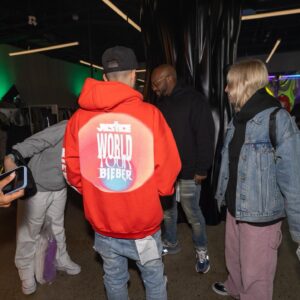 Nick DeMoura Instagram - Had the pleasure of helping my brother @justinbieber bring his vision for his #justicetour pop up to life. Shout out to everyone @cntrbndofficial for hosting us! 
@johnrichouxdesign @isthismyfloor