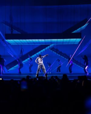 Nick DeMoura Instagram - So as many of you know I’ve had the honor in Creatively Directing, Designing, and choreographing, the #justicetour for my brother @justinbieber . I want to use this post to thank the people that were involved in helping me execute this show. 

First @justinbieber I don’t know how to thank you enough for trusting me & allowing me to create with you! Collaborating with you is such a honor you make doing what I love the most fun for me! Cheers bro to our 4th tour together and cheers to many more! You changed my life and I love you. 

@wetheband you guys are the best band in the world period! The music you all make every night bring this show to life! @harv I love working on shows with you bro your musical direction is on another level! 

@jblazeoffical the choreography you bring to this show is next level !! It’s a honor to do this with one of my long time brothers by my side!! 

Dancers! You guys have done all that is asked of you and then some without complaint!! I see the hard work you all put into this show every night and it makes me want to hop back up there! You are inspiring the next generation! Honored to have you all! List
@jakelandgrebe
@jchillen_
@jay.nate
@_yusukenakai_
@maho_udo
@dom_lashvwn
@shaqfamous_
@deannajenkins_
@deeglazer
@taylordeethomas
@gaynorrrr
@monaberntsen
@sydneylewis
@tritri_0
@maasaishihara

Lighting design - @nickvann bro I couldn’t have got through this without you bro! By my side the whole time and had my back through all the ups and downs. Let’s keep creating together! 

Lighting programmer - @davey_martinez thank you bro always a pleasure!

Content - @possible you guys are the best!! I love working with your team. You deliver master pieces every time!! 

FX - @pyron2018 thank you again for making things explode! Your the greatest! 
@visionrx7 on the lasers! 

@kevinphuang thank you for assisting me through this process you were such a asset to me! 
 
Special thanks to @allisonjamiekaye @ldubzs and the entire Bieber team! 
.
📸  @rorykramer @evanpaterakis