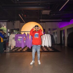 Nick DeMoura Instagram - Had the pleasure of helping my brother @justinbieber bring his vision for his #justicetour pop up to life. Shout out to everyone @cntrbndofficial for hosting us! 
@johnrichouxdesign @isthismyfloor