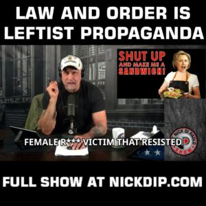 Nick Di Paolo Instagram - These people are TRYING to start a race war:
.
.
Watch The Nick Di Paolo show FREE and uncensored every Monday through Thursday at https://rumble.com/TheNickDiPaoloShow
.
.
See Nick LIVE! Tour dates at https://nickdip.com/tour 
.
.
.
#StandUpComedy #FreeSpeech
#Unfiltered #Uncensored #Truth